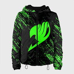 Куртка с капюшоном женская Fairy Tail, цвет: 3D-черный