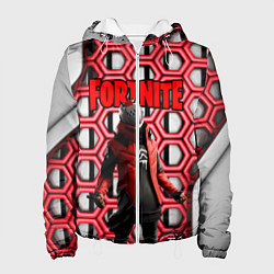 Куртка с капюшоном женская FORTNITE ФОРТНАЙТ, цвет: 3D-белый