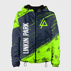 Куртка с капюшоном женская LINKIN PARK ЛИНКИН ПАРК, цвет: 3D-черный