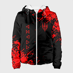 Куртка с капюшоном женская The Witcher, цвет: 3D-белый