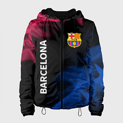 Куртка с капюшоном женская BARCELONA БАРСЕЛОНА, цвет: 3D-черный