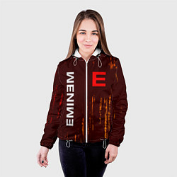 Куртка с капюшоном женская EMINEM ЭМИНЕМ, цвет: 3D-белый — фото 2