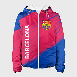 Куртка с капюшоном женская BARCELONA БАРСЕЛОНА, цвет: 3D-белый