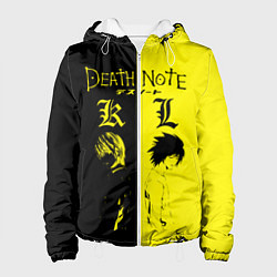 Куртка с капюшоном женская Death Note, цвет: 3D-белый