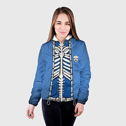 Куртка с капюшоном женская КУРТКА САНСА SANS, цвет: 3D-белый — фото 2