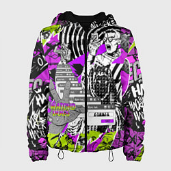 Куртка с капюшоном женская Watch Dogs: Legion, цвет: 3D-черный