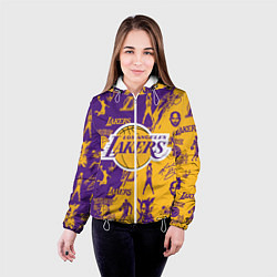 Куртка с капюшоном женская КОБИ БРАЙАНТ, цвет: 3D-белый — фото 2