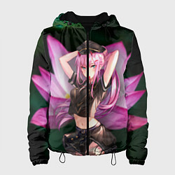 Куртка с капюшоном женская Zero Two, цвет: 3D-черный