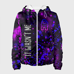 Куртка с капюшоном женская AMONG US АМОНГ АС, цвет: 3D-белый