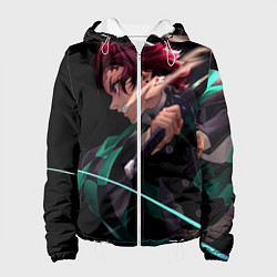 Куртка с капюшоном женская ТАНДЖИРО, цвет: 3D-белый