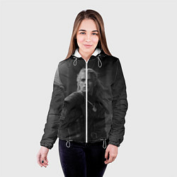 Куртка с капюшоном женская Ведьмак 2, цвет: 3D-белый — фото 2