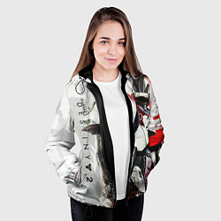 Куртка с капюшоном женская DESTINY, TITAN, цвет: 3D-черный — фото 2