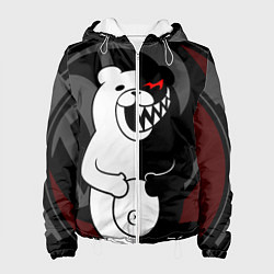 Куртка с капюшоном женская MONOKUMA МОНОКУМА DANGANRO, цвет: 3D-белый