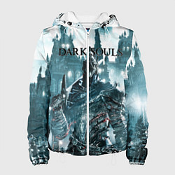 Куртка с капюшоном женская Dark Souls, цвет: 3D-белый