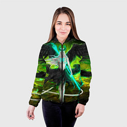 Куртка с капюшоном женская Ulquiorra Schiffer Bleach, цвет: 3D-черный — фото 2