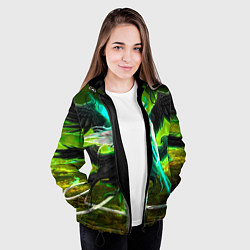 Куртка с капюшоном женская Ulquiorra Schiffer Bleach, цвет: 3D-черный — фото 2