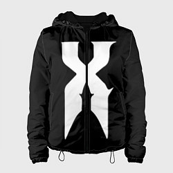 Куртка с капюшоном женская X DMX, цвет: 3D-черный