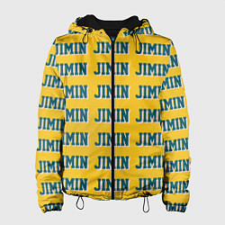Куртка с капюшоном женская BTS Jimin, цвет: 3D-черный