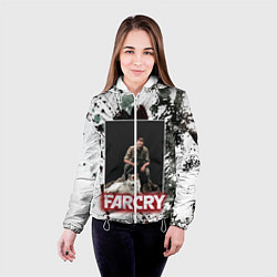 Куртка с капюшоном женская FARCRY WOLF, цвет: 3D-белый — фото 2