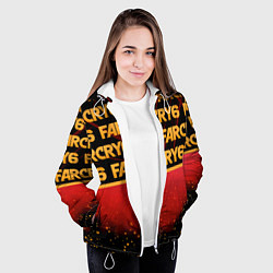 Куртка с капюшоном женская Far Cry 6, цвет: 3D-белый — фото 2