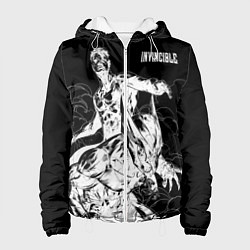 Куртка с капюшоном женская Неуязвимый Invincible, цвет: 3D-белый