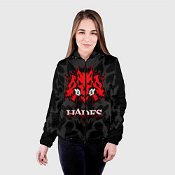 Куртка с капюшоном женская Hades, цвет: 3D-черный — фото 2