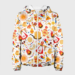 Женская куртка Славянская символика