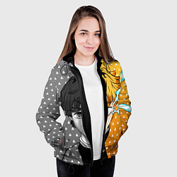 Куртка с капюшоном женская ПУТЬ ЗЕНИЦУ КЛИНОК, цвет: 3D-черный — фото 2