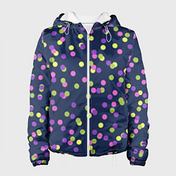 Женская куртка Абстракция-3 Горох