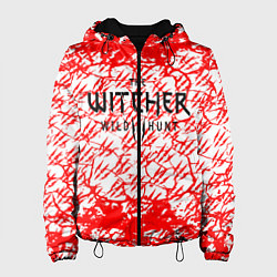 Куртка с капюшоном женская The Witcher, цвет: 3D-черный