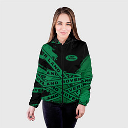 Куртка с капюшоном женская Land Rover - Strokes Tapes, цвет: 3D-черный — фото 2