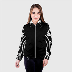 Куртка с капюшоном женская КАВАРАГИ СЕНДЖУ БРАХМА, цвет: 3D-белый — фото 2