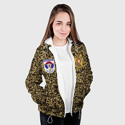Куртка с капюшоном женская Вооруженные силы Армении, цвет: 3D-белый — фото 2