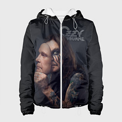 Куртка с капюшоном женская Ozzy Osbourne, цвет: 3D-белый