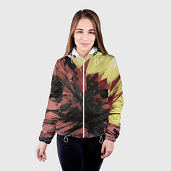 Куртка с капюшоном женская DRIVE IS HERE : Буйство красок, цвет: 3D-белый — фото 2