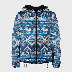 Женская куртка Christmas Pattern