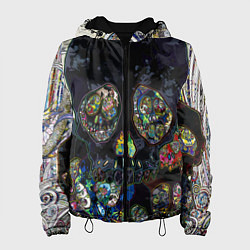 Куртка с капюшоном женская Такаши Мураками художник Японии, цвет: 3D-черный