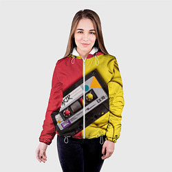 Куртка с капюшоном женская FULL OLD DCHOOL, цвет: 3D-белый — фото 2