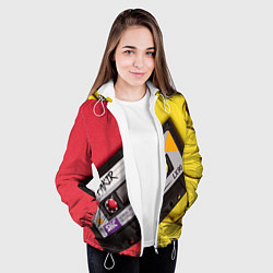 Куртка с капюшоном женская FULL OLD DCHOOL, цвет: 3D-белый — фото 2