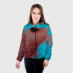 Куртка с капюшоном женская Meddle - Pink Floyd, цвет: 3D-черный — фото 2