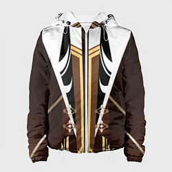 Куртка с капюшоном женская КОСТЮМ ГЕО АРХОНТА ДЖУН ЛИ, цвет: 3D-белый