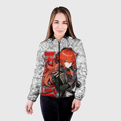 Куртка с капюшоном женская ДИЛЮК ИЗ МОНДШТАТА ГЕНШИН, цвет: 3D-черный — фото 2