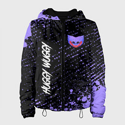 Куртка с капюшоном женская ХАГИ ВАГИ Краски 7, цвет: 3D-черный