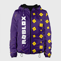 Куртка с капюшоном женская ROBLOX Минимал, цвет: 3D-черный