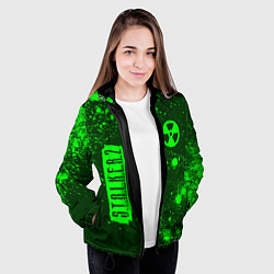 Куртка с капюшоном женская С Т А Л К Е Р 2 Краски, цвет: 3D-черный — фото 2