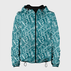 Куртка с капюшоном женская Инструменты Сантехника, цвет: 3D-черный