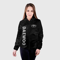 Куртка с капюшоном женская Daewoo Дэу, цвет: 3D-черный — фото 2