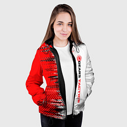 Куртка с капюшоном женская GEARS TACTICS texture, цвет: 3D-черный — фото 2