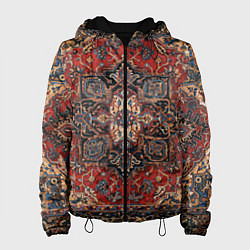 Куртка с капюшоном женская КОВЁР ПАЛАС, цвет: 3D-черный