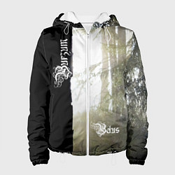 Куртка с капюшоном женская Burzum - Belus, цвет: 3D-белый